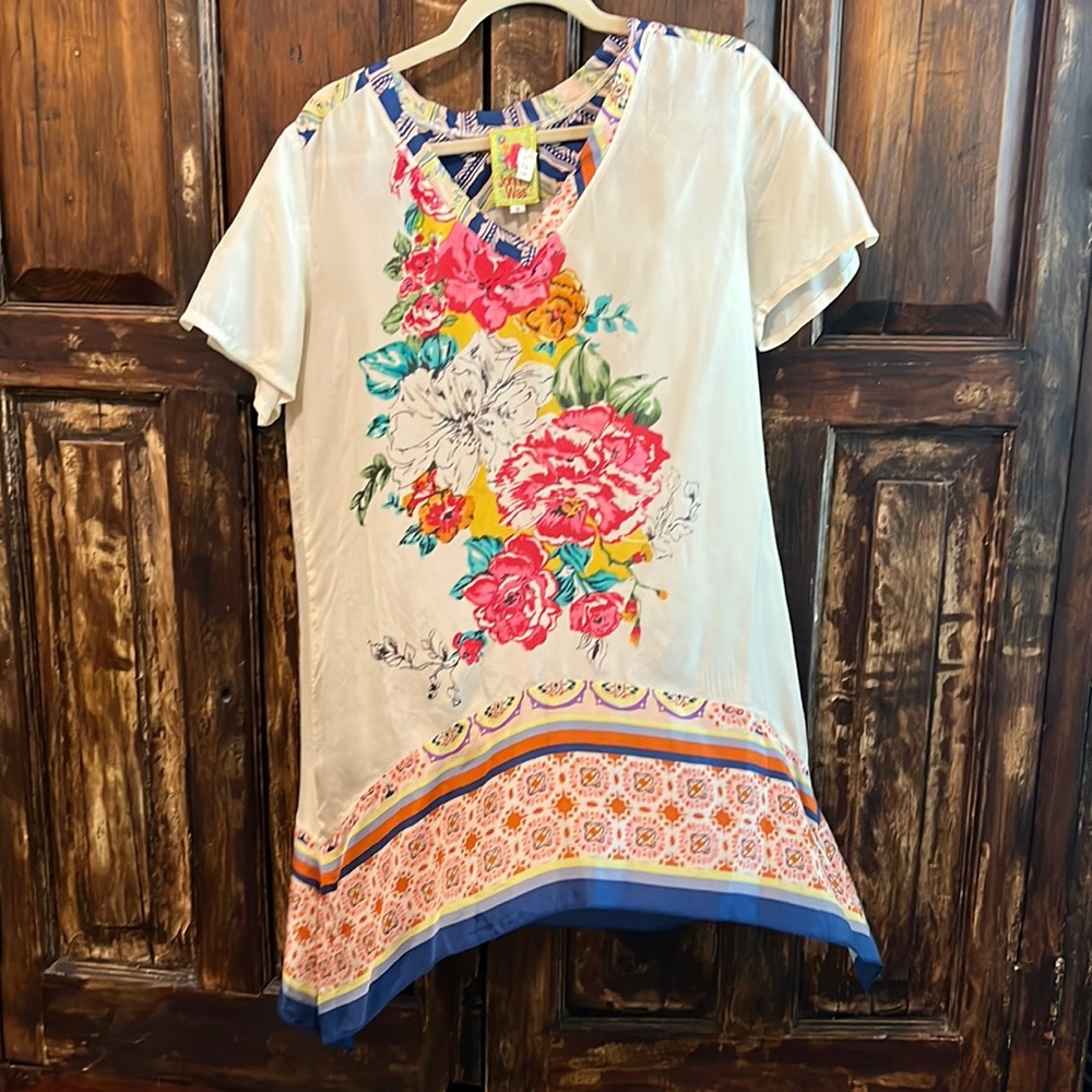 Johnny Was Floral Tunic